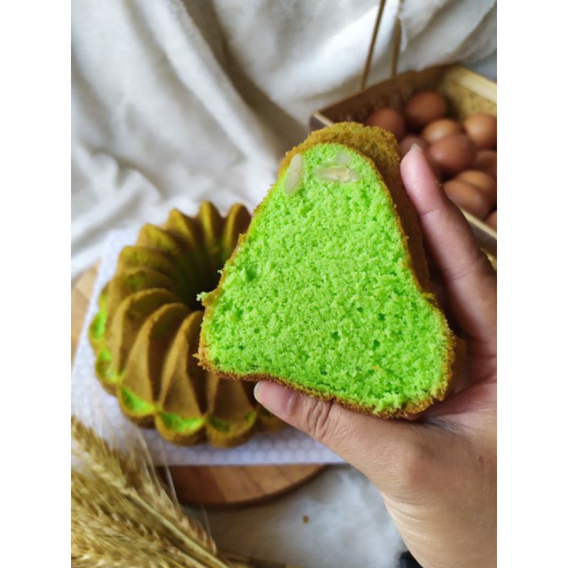 

Pandan Spongecake | sponge cake dengan rasa pandan
