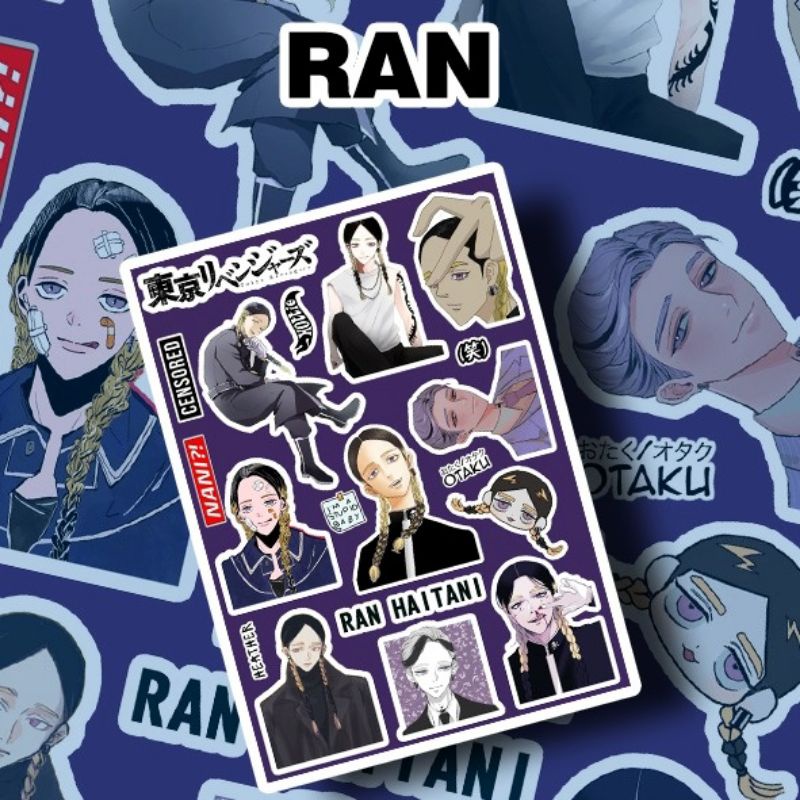 STICKER ANIME // STIKER ANIME UNCUTTING // STICKER TOKYO REVENGERS NARUTO HAIKYUU ATTACK ON TITAN KIMETSU NO YAIBA JUJUTSU KAISEN HXH ONE PIECE-RAN