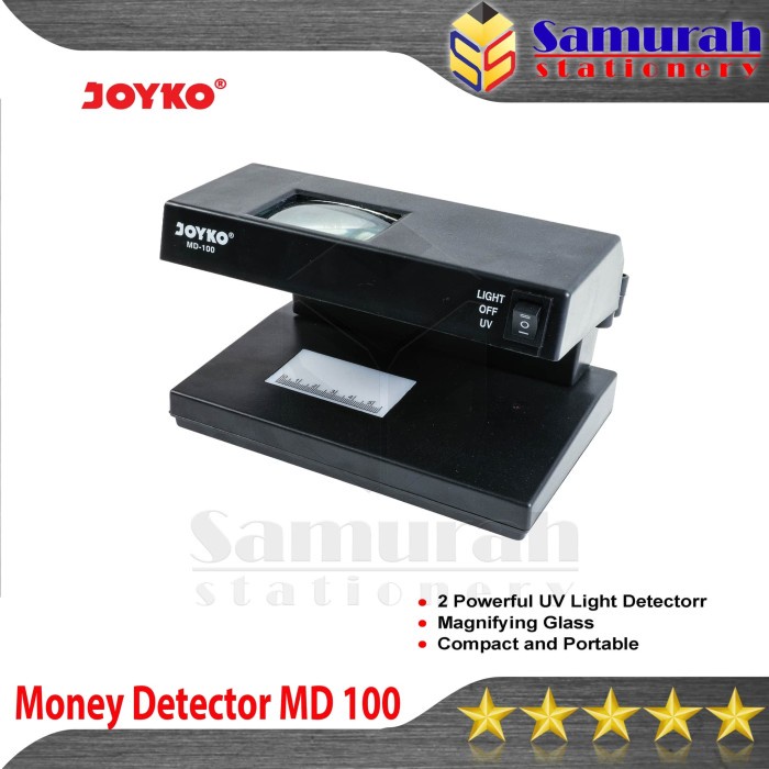

Premium Mesin Deteksi Uang Kertas Palsu Joyko Md 100 / Money Detector Md-100
