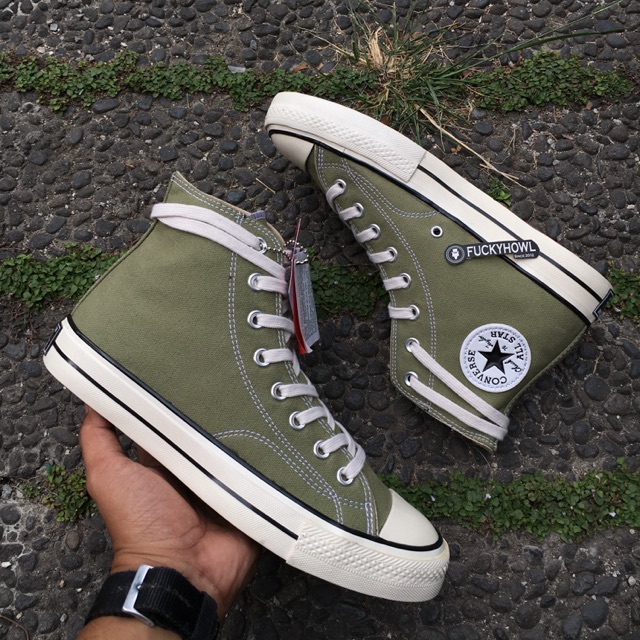 Sepatu Converse 70s High Olive Green