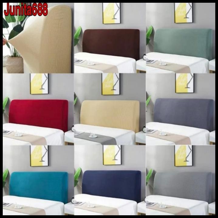 Cover Bed Headboard Size 180Cm/Penutup Sandaran Tempat Tidur Elastis