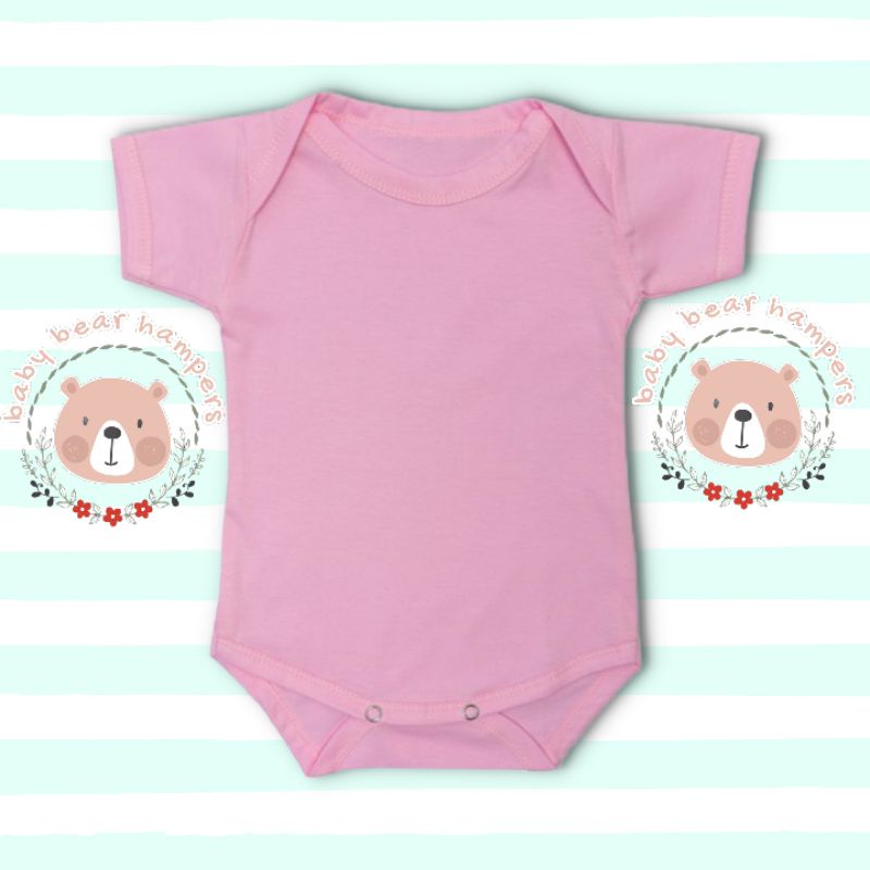 AO5 - Add On Jumper pendek polos bayi  Original Polos / jumper polos bayi fashion / Baju Bayi Jumper Bodysuits Katun polos jumpsuit baby newborn