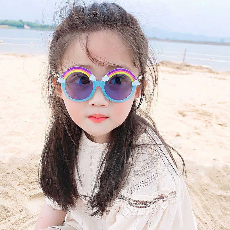 LDS KA-88 Kacamata Anak New Trend/Fashion Anak Unisex Terbaru Model Pelangi/Rainbow High Quality Import Style Korea