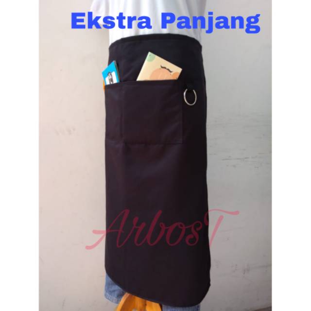 Apron/Celemek/Apron Pinggang Ekstra Panjang/Celemek Pinggang Ekstra Panjang