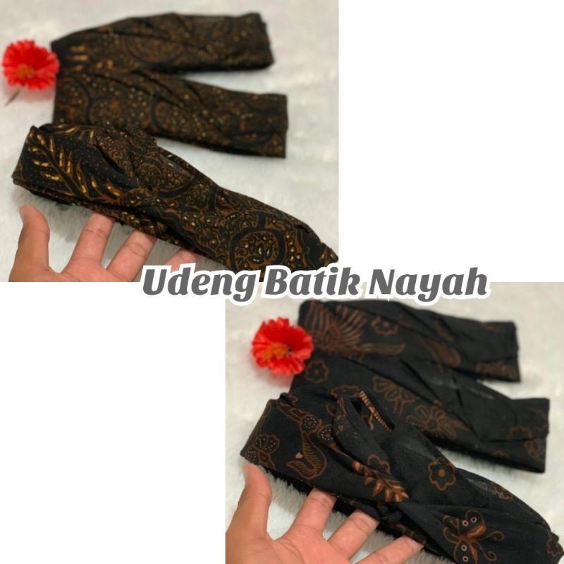 Udeng Batik Setengah Jadi / Udeng Batik Nayah Bali