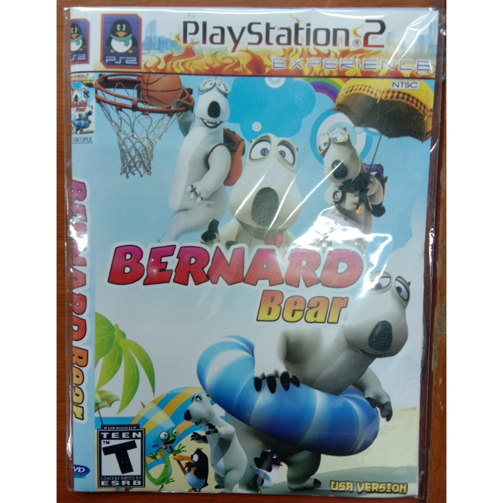 Kaset Ps2 Game Bernard Bear