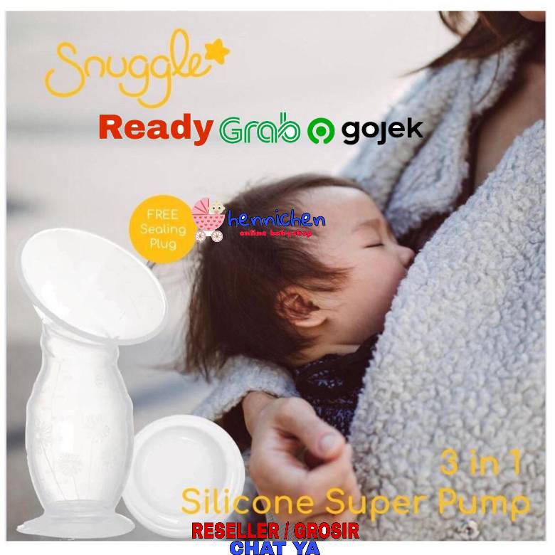 SNUGGLE SUPER BREASTPUMP SATURNUS CR7838 / URANUS CR8138 / NEPTUNUS CR8238 / Snuggle pompa asi manual crown Silicone Super Pump CR-6338