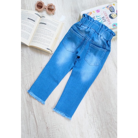 Celana anak jeans Anak love  3th-13th