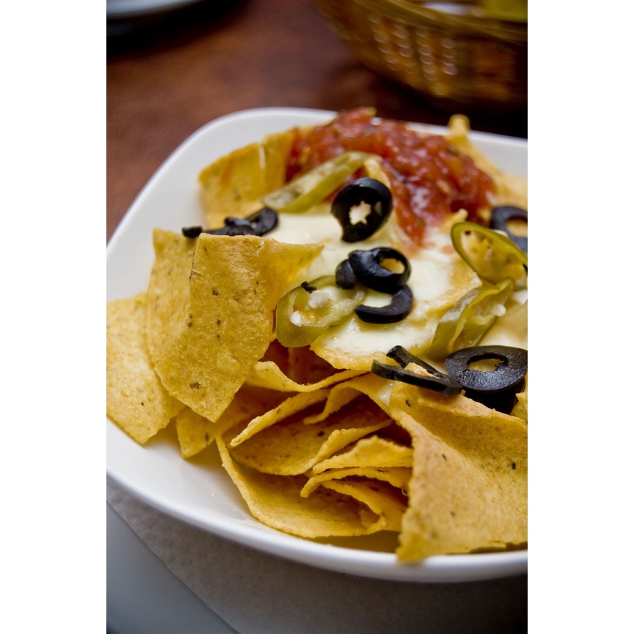 Yellow Corn Tortilla (Kulit Nachos) 15cm (20 pc) 500 gr Vegan, GF