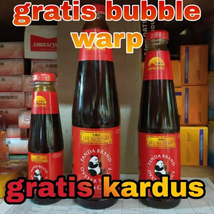 

Lee kum kee saus tiram cap panda 770gr+bubble warp(botol besar)