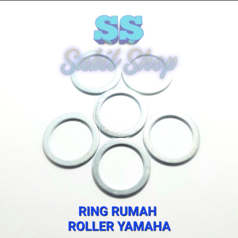 2 PCS RING RUMAH ROLLER MIO RING ROLLER RING PULI MIO RING PULLY RING CINCIN RUMAH ROLLER YAMAHA MIO PER 2 PCS