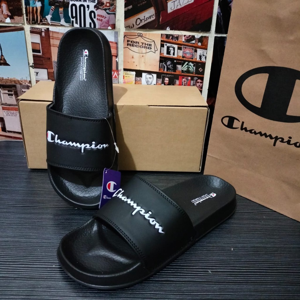 SANDAL CHAMPION MURAH SENDAL SLIDE TERMURAH COD SENDAL CHAMPION FLIP FLOP SENDAL SLOP PRIA WANITA ORIGINAL SENDAL SELOP SANDAL OOTD