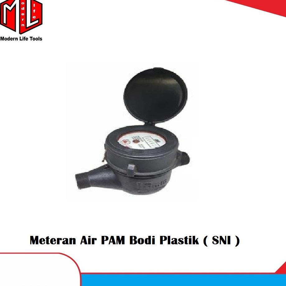 ✹ Meteran Air Plastik SNI AMNB / Meteran Air PAM Body Plastik PVC SNI AMNB ✱