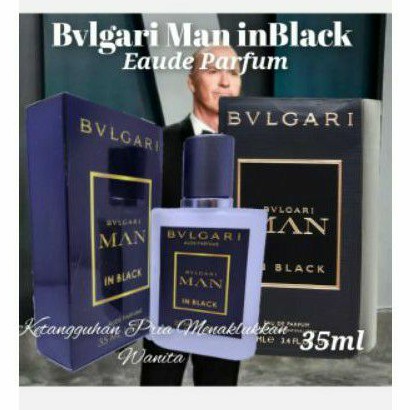 Blunding Parfum Spiderman kids dan Bulgary Man in black 35ml