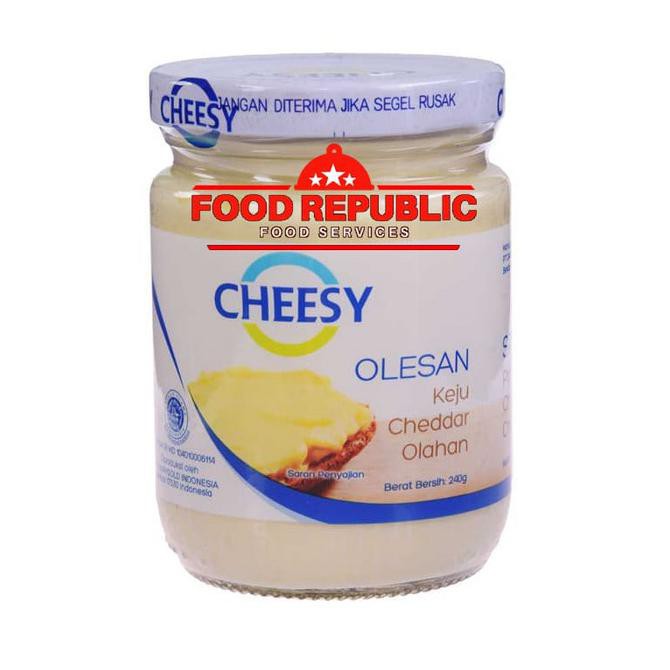 

MURAH promo Keju Cheesy Spread 240 GR / Cheddar Cheese Halal Olesan Roti dan Kue sale sale