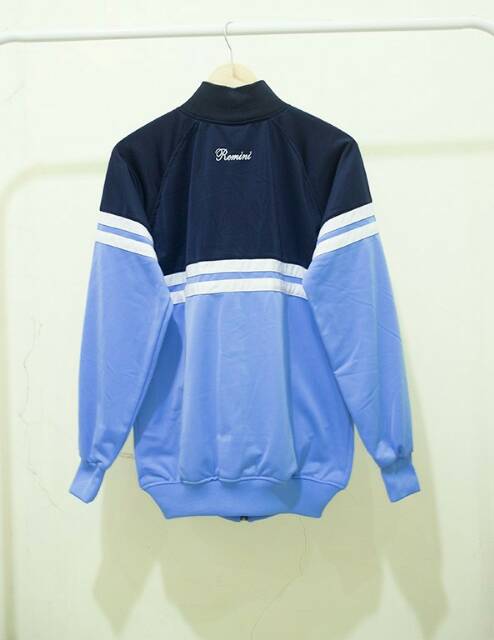 Tracktop ellesse remini navy/biru langit