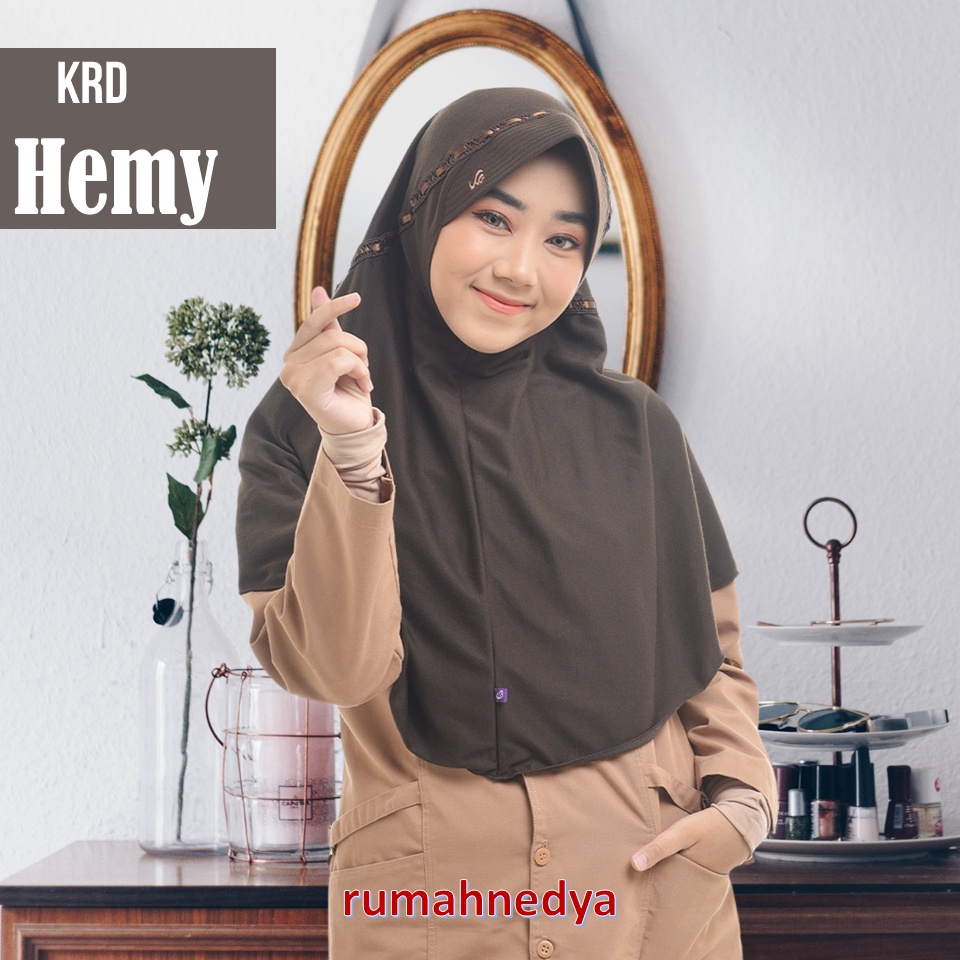 Kerudung Rabani Asli Sekolah Hemy Jilbab Rabbani Hijab Instant Ori