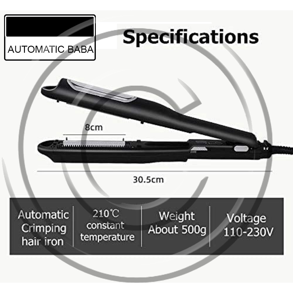 Automatic Crimping Hair Iron / Catokan Baba Otomatis - CO