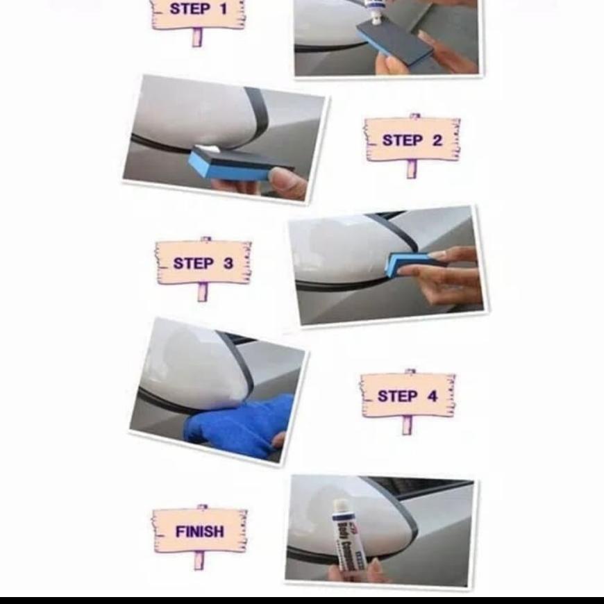 ORIGINAL Body compound mobil kompon penghilang baret wax cat gores fix it pro / scratch remover