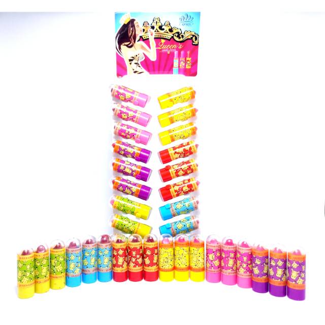 LIPSTIK QUEEN COSMETIC'S HARGA 1 PAK (isi 3 lusin)