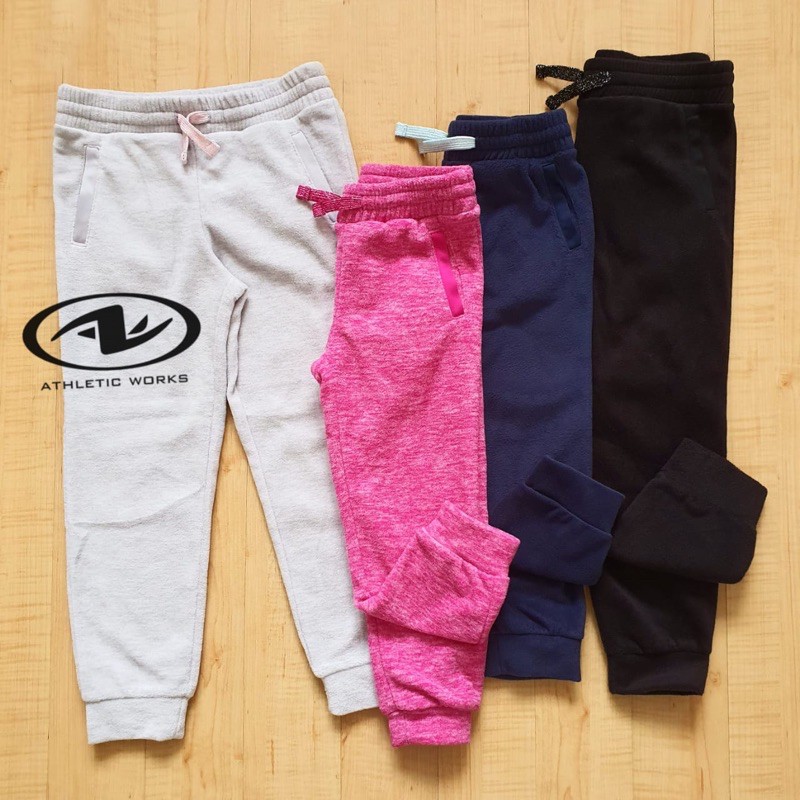 Celana Jogger athletic works remaja untuk usia 4 tahun s.d 18tahun