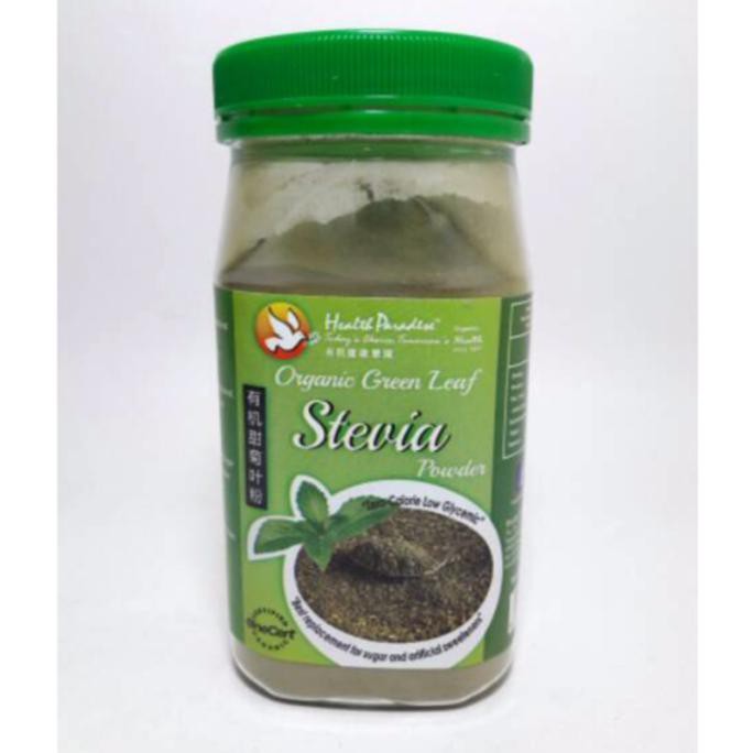 

ENAK Health Paradise Organic Green Leaf Stevia Powder 150gm BANYAK RASA