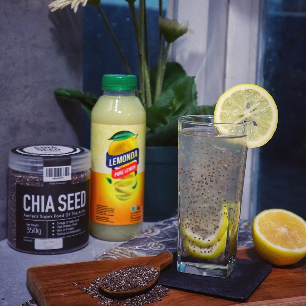 Chia Seed Organik Lemonda Diet Sehat Meningkatkan Kesehatan Pencernaan