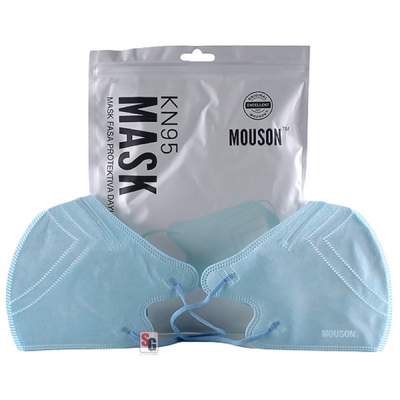 Masker Mouson KN95 Pro & 5D isi 10 Masker KN95 Mouson Pro & 5D