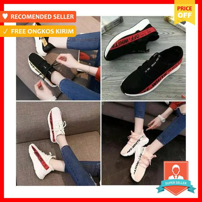 Hd Sepatu Slip On Sport Wanita Best Seller