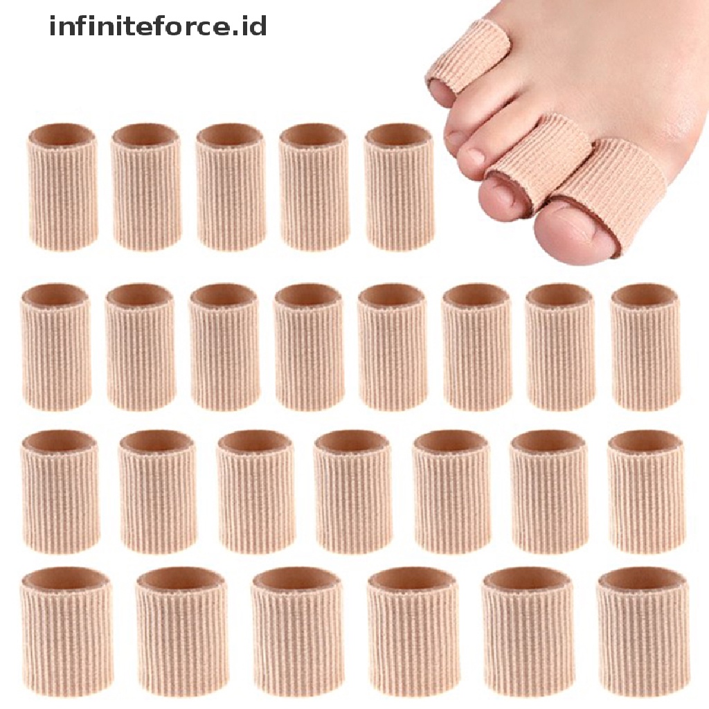 Infiniteforce.id Perban Gel Tabung Proteksi Jari Kaki Pereda Sakit