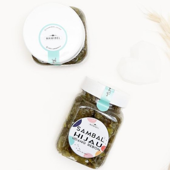 

Sambal Hijau Udang Rebon 180Gr
