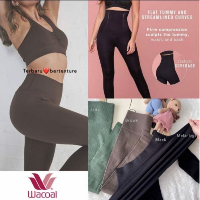 Celana Legging Wacoal Shapewear Long Rib