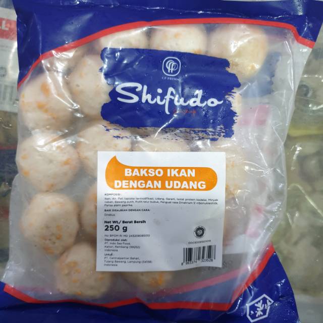 

Shifudo baso ikan dan udang 250gr