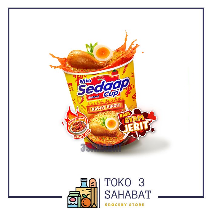 

Mie Sedaap Cup Rasa Ayam Jerit
