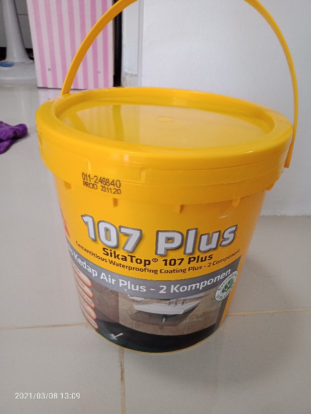 Sika Top 107 Plus Pelapis Anti Bocor 4kg
