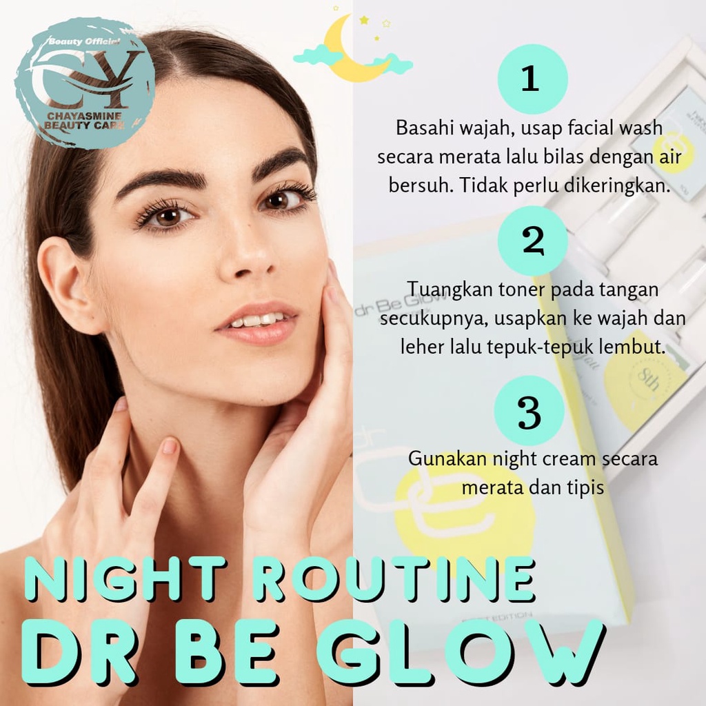 dr Be Glow Skincare Original BPOM Paket Lengkap