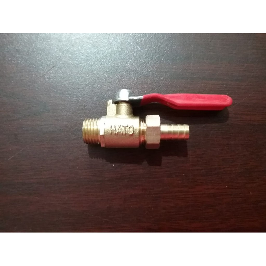 HATO Kran angin Kompresor Compresor Kuningan 1/4Inch