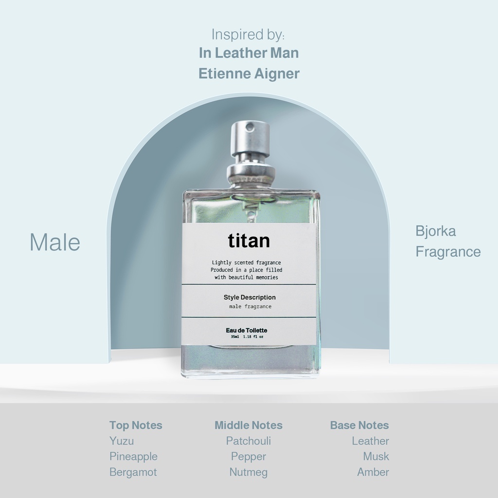 Bjorka TITAN Parfum Pria Original Tahan Lama - HOTNOV