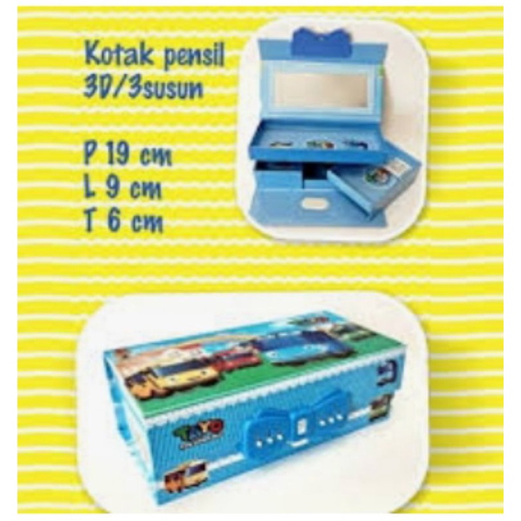 

Tempat Pensil Bertingkat dengan Kode PIN