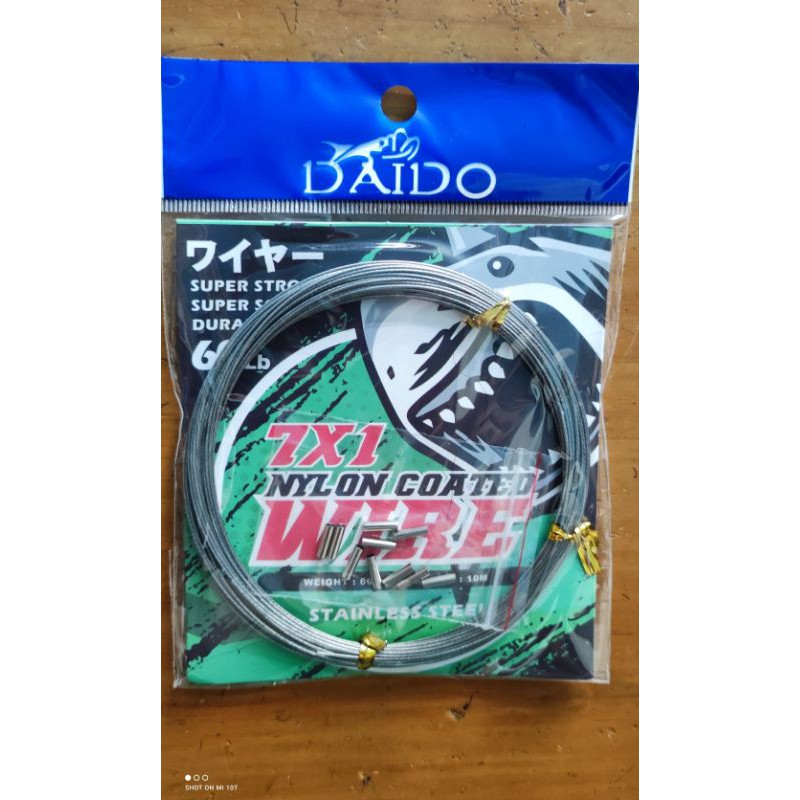 Neklin Daido Nylon Coated Wire 7x1