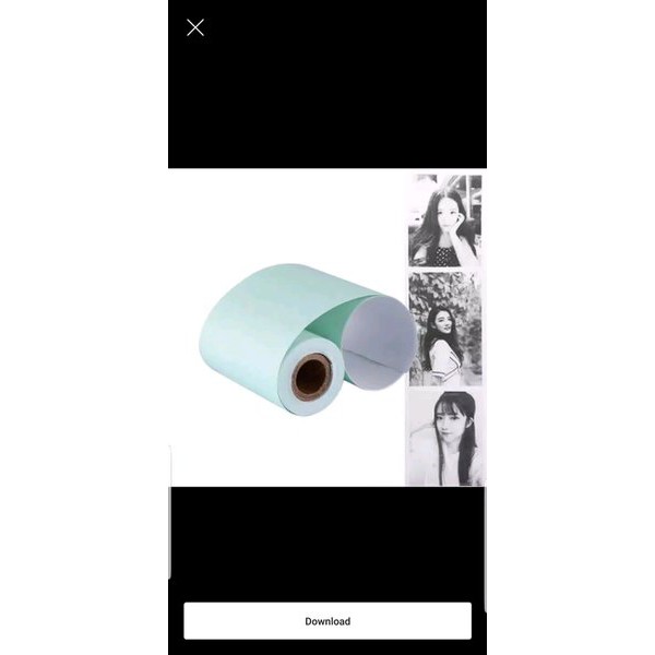 

kertas isi ulang printer paperang thermal