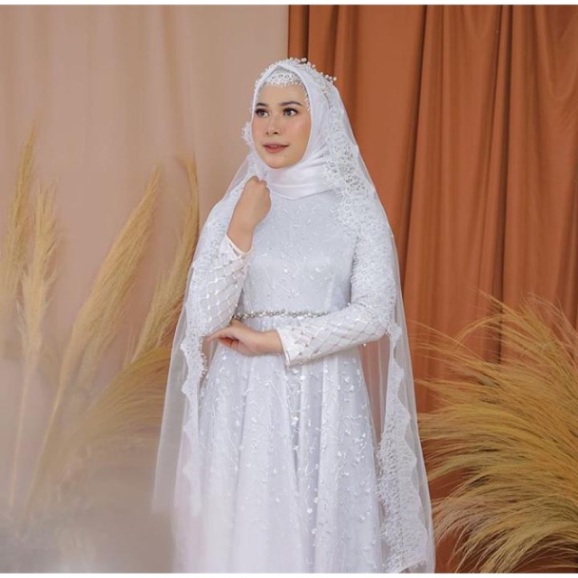 veil atau tudung pengantin