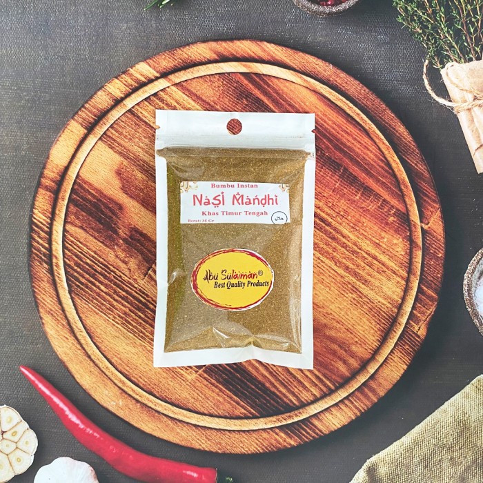 

Lebih Hemat! Bumbu Mandhi Abu Sulaiman untuk ukuran 1 Liter Beras