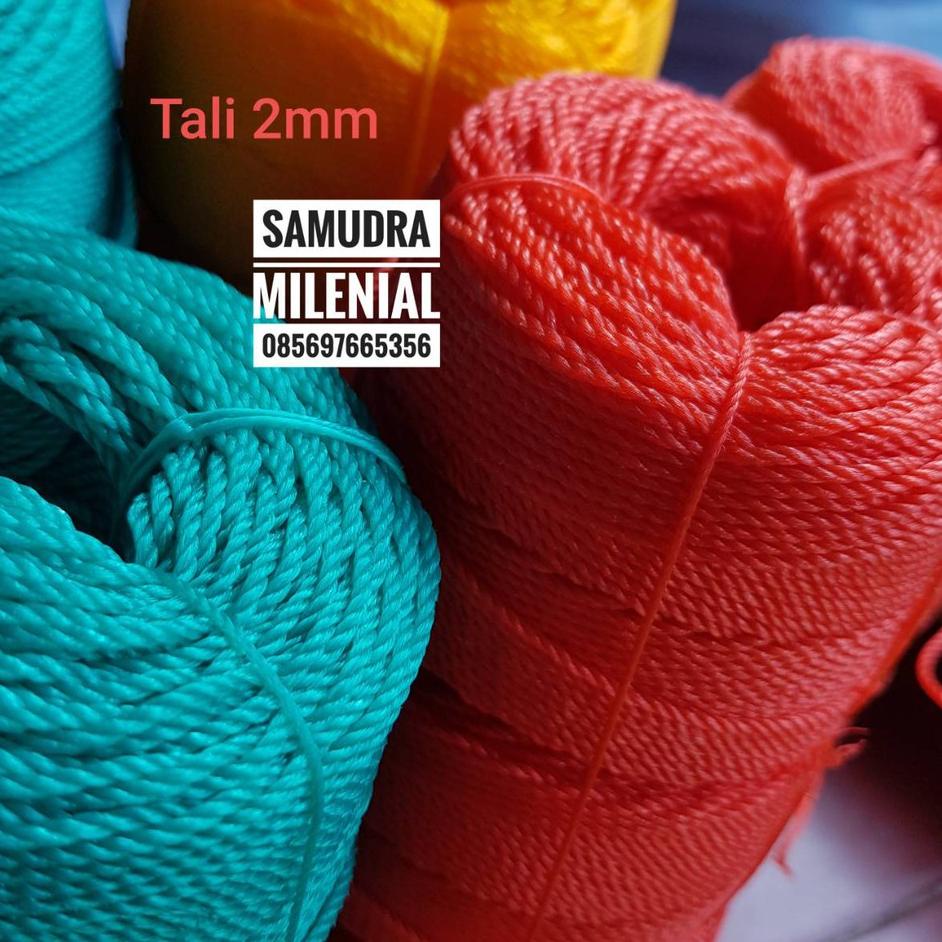 Terbaik Tali Tambang Kecil 2mm / Tambang PE 2 mm +/- 100 METER MURAH ..