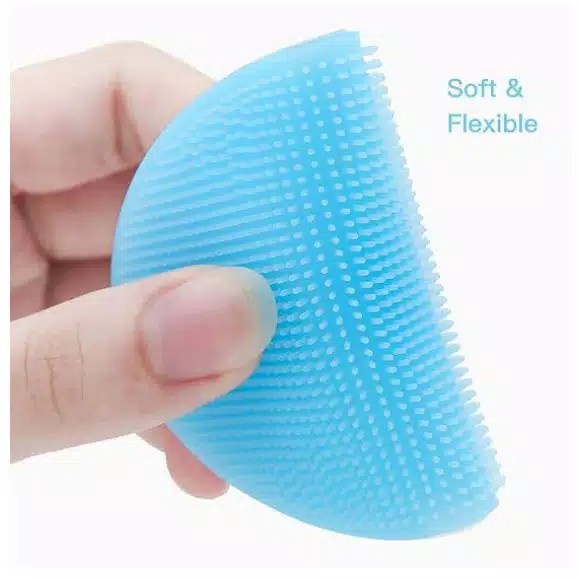 SILIKON PEMBERSIH WAJAH - SILICONE WASHING PAD FACIAL EXFOLIATING BLACKHEAD