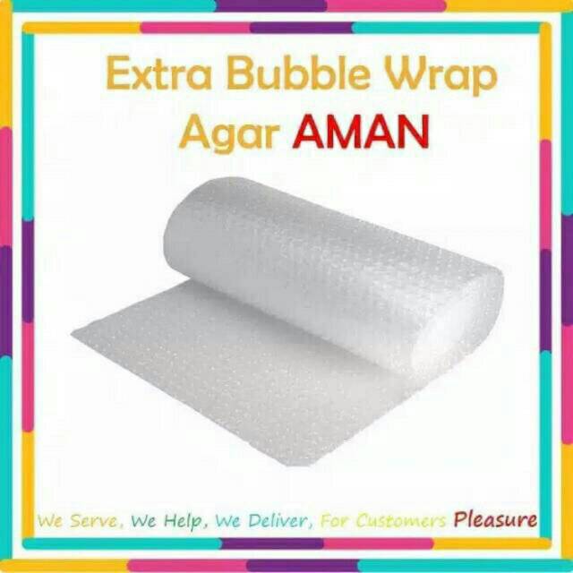 

TAMBAH BUBBLE WRAP / KARDUS AGAR BARANG AMAN