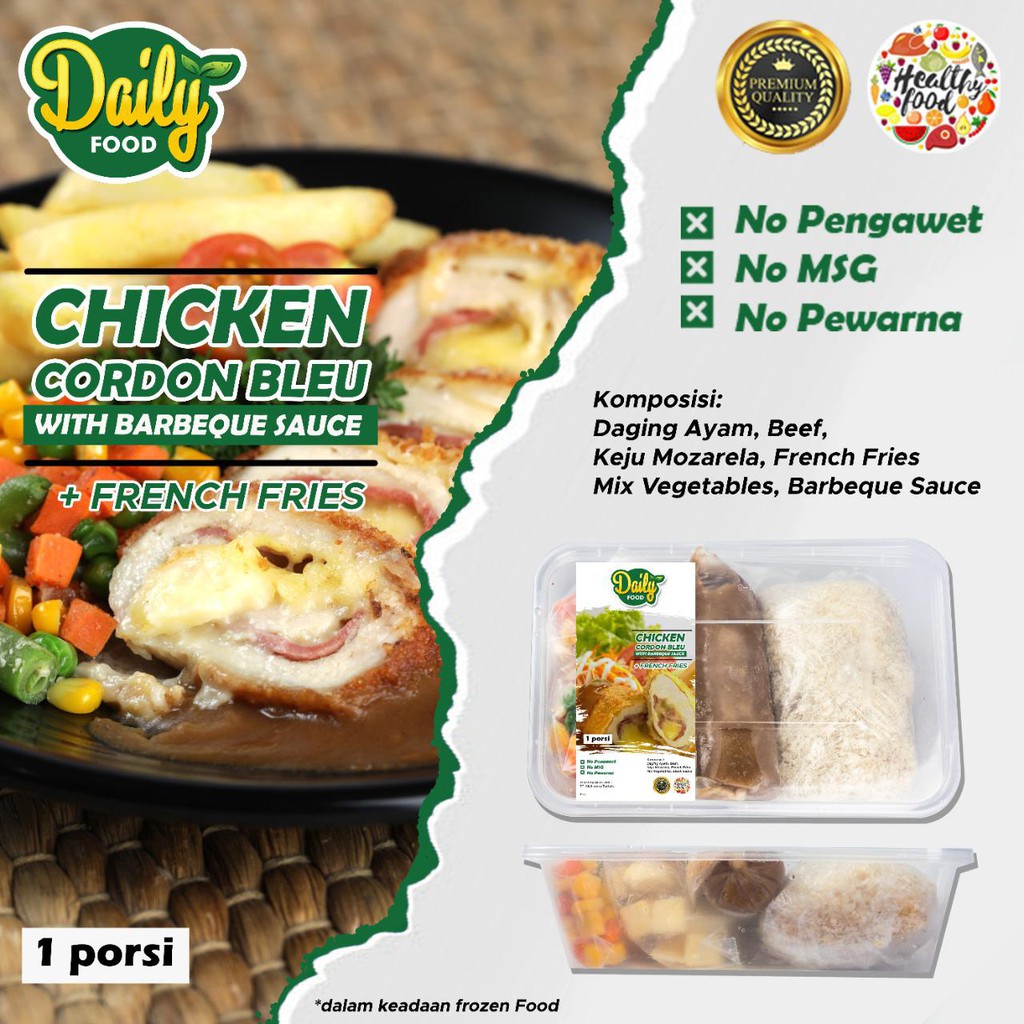 

Chicken Cordon Bleu (Frozen) by Daily Food