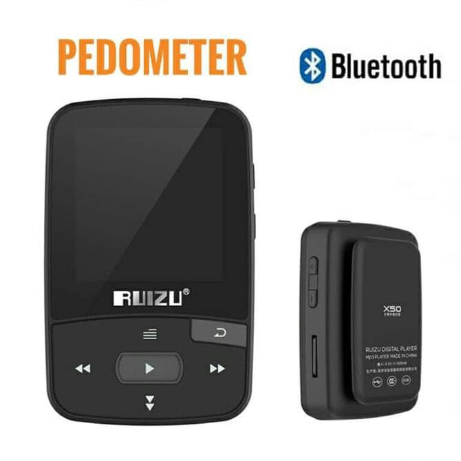 ruizu x50 with bluetooth pedometer