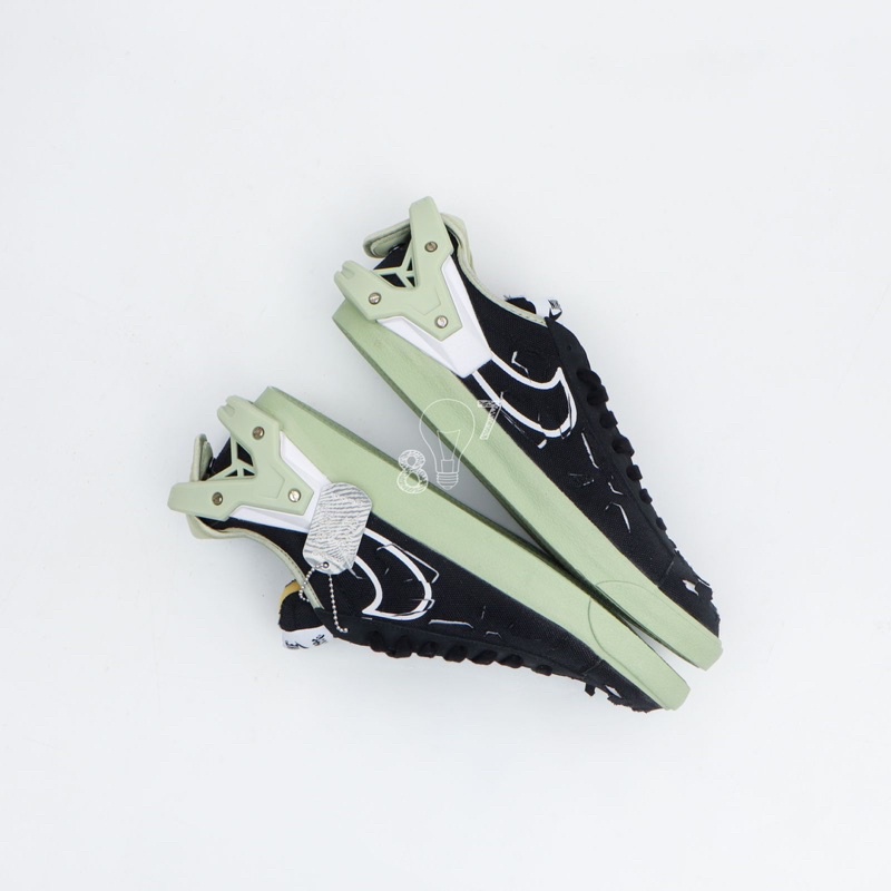 Blazer Low Acronym Black Olive Aura