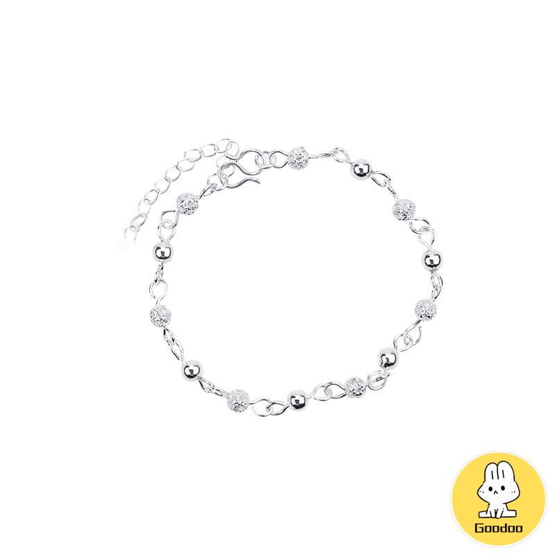 Gelang Kaki Sterling Silver 925 Gaya Korea Untuk Wanita Aksesoris Fashion -Doo